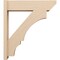 Ekena Millwork 8-in W x 32-in D x 36-in H Balboa Slat Rough Cedar Woodgrain TimberThane Outlooker, Primed Tan OUTUR080X32X36BOA24RCPR - alternate 5